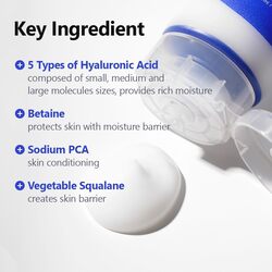 ISNTREE Hyaluronic Acid Aqua Gel Cream 100ML Night Cream, Day Cream, Deep Moisturizing, Skin Protection, Sebum Control, Smoothing